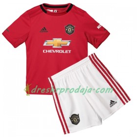 Nogometni Dresovi Manchester United Dječji Domaći 2019/2020 Kratkih Rukava